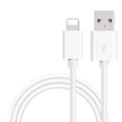 ASZUNE 艾苏恩 Micro USB/Type-C/Lightning数据线 白色 1.5米