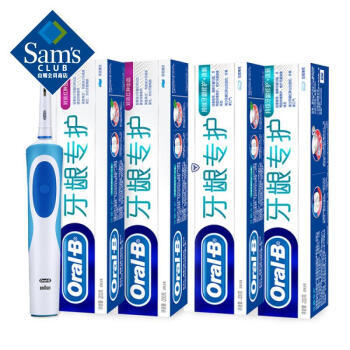 图书馆猿のOral-B 欧乐-B 牙龈专护牙膏+D12 电动牙刷简单晒