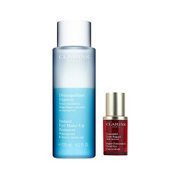 Clarins 娇韵诗 眼部护理套装 卸妆水125ml+修护霜16ml