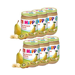 HiPP 喜宝 猕猴桃香蕉香梨果泥 190g*6瓶 *2件