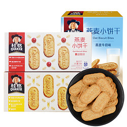 QUAKER 桂格 燕麦小饼干 蔓越莓味 105g*4盒