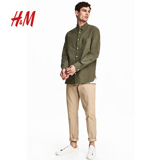 H&M HM0491913 男装休闲裤 (36、棕色)