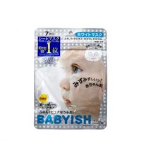 凑单品：KOSE 高丝 Babyish 美白保湿面膜 7片