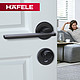 德国海福乐HAFELE室内通用木门门锁卧室不锈钢PVD黑色美式门把手