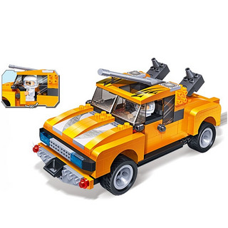 BanBao 邦宝 小颗粒拼装积木玩具 金刚汽车人模型 将军 6303