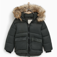 ZARA 01167760505 男童加厚棉服