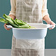 Supple 大容量双层洗菜沥水篮
