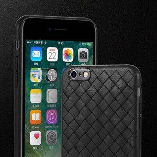  Benks 邦克仕 苹果 编织手机壳 (iPhone6s/6、黑色)