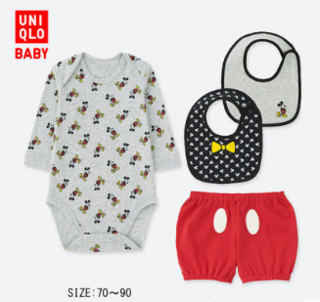 婴儿/幼儿(UT) DPJ套装(4件装) 412180 优衣库