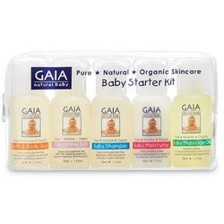 GAIA 婴儿迷你洗浴套装 50ml*5瓶