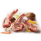 西鲜记 盐池滩羊 羔羊法式羊排 500g+羔羊骨肉汤包 500g
