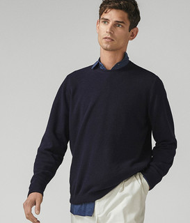 Massimo Dutti 00932318401 男士含山羊绒针织衫