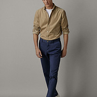  Massimo Dutti 00005001452-23 男士休闲裤 (42、蓝色)