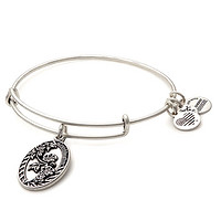 ALEX AND ANI Because I Love You 苹果花浮雕吊坠手镯