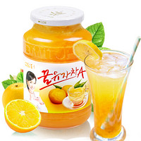 韩国进口 丹特（damtuh）蜂蜜柚子茶1kg *2件