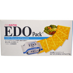 韩国进口 EDO pack 原味饼（韧性饼干）172g 盒装 *10件
