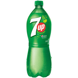 7喜 七喜 7up 柠檬味 碳酸饮料 1L*12瓶  百事可乐出品