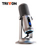 Tritton 海神 HALO 专业电容麦克风 (USB、科技银)