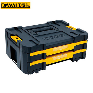 DEWALT 得伟 DWST17804 万向轮五金收纳箱 440*314.2*176mm