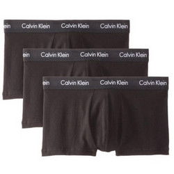 CALVIN KLEIN 卡尔文·克莱 男士纯棉平角内裤 3条装