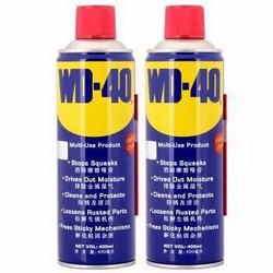 WD-40 除锈润滑剂除湿 防锈 润滑剂螺丝松动剂 400ml 两只装 *2件+凑单品