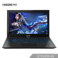 Hasee 神舟 战神Z6-KP5G 15.6英寸笔记本电脑(i5-8300H、8GB、1TB+128GB、GTX1050)