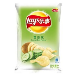 Lay's 乐事 薯片 黄瓜味 75克  可凑其他口味 *15件 +凑单品