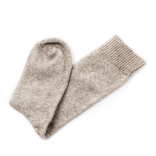 COMFORT SOCKS 负鼠毛舒适上班袜子 棕色 21cm