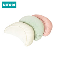 NITORI 高弹力饺子抱枕 绿色