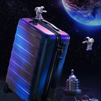 90分 X主题合作款旅行箱 星尘版 离子蓝 20英寸