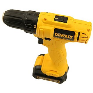 DEWALT 得伟 DCD701C1 经济型锂电充电式电钻起子 单电版 10.8V