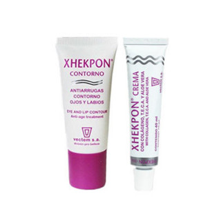 Xhekpon 胶原蛋白颈纹霜 40ml +胶原蛋白眼唇霜 20ml