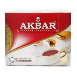 斯里兰卡进口 阿客巴（AKBAR）高山锡兰红茶 2g*50 斯里兰卡进口 *6件+凑单品