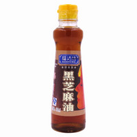 福达坊香油 纯黑芝麻油 180ml *5件