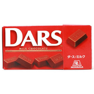 Morinaga 森永 DARS 达诗 牛奶巧克力 43.2g 日本进口 *12件+凑单品