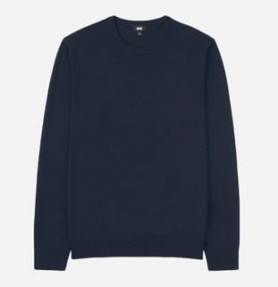 UNIQLO 优衣库 409172 精纺美利奴羊毛衫