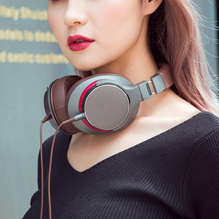 audio-technica 铁三角 ATH-MSR7b 耳罩式头戴式动圈有线耳机