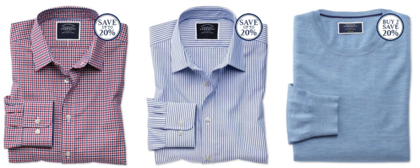 CHARLES TYRWHITT美国官网 男士衬衫、休闲西裤
