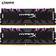 Kingston 金士顿 Predator系列 DDR4 4000 台式机内存 RGB灯条 8Gx2