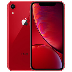 Apple 苹果 iPhone XR手机 移动4G+版 双卡双待 红色 128GB