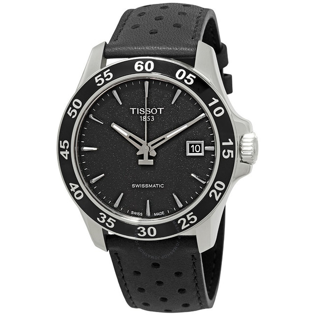复活节狂欢、银联专享：TISSOT 天梭 V8 系列 T106.407.16.051.00 男士机械腕表