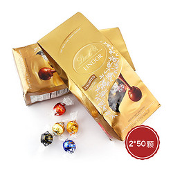 Lindt 瑞士莲 软心松露巧克力 约50颗 600g*2件 