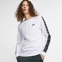 限前2000件：NIKE 耐克 Sportswear Swoosh 男子长袖T恤