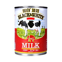 BLACK&WHITE; 黑白淡奶全脂炼乳400g