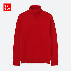 UNIQLO 优衣库 409182 男士两翻领羊绒衫