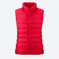 UNIQLO 优衣库 409111 女士高级轻型羽绒背心