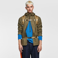 ZARA 05520301505 男装 连帽轻便夹克外套