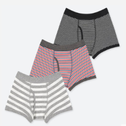 优衣库 童装/男童 短裤(3件装) 415272 优衣库UNIQLO