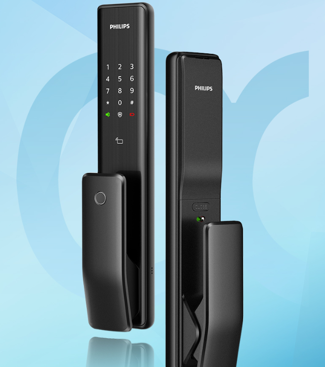 philips 飞利浦 alpha 阿尔法 智能指纹锁 曜石黑