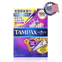 TAMPAX 丹碧丝 隐形卫生棉条（普通流量16支+大流量16支 +液体卫生巾） *2件